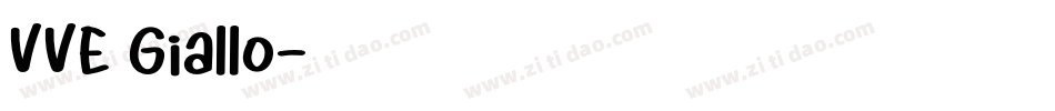 VVE Giallo字体转换
